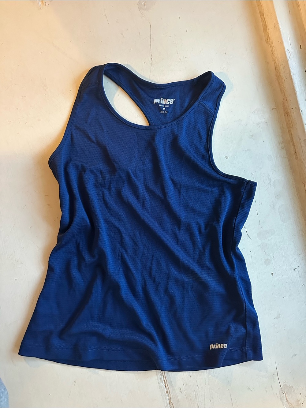 Prince Navy Racerback Performance Tank - Picture 2 of 2